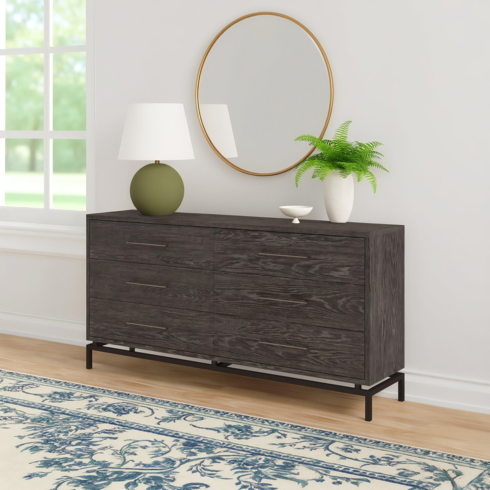 6 - Drawer Double Dresser