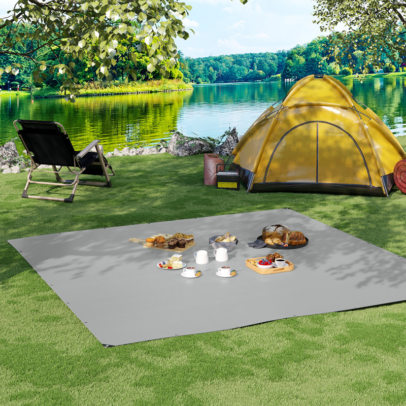 PE Tarpaulin Waterproof Heavy Duty Tarp Sheet Cover with Eyelets for Garden Furniture, Hutch, Trampoline, Wood, Car, Camping or Gardening