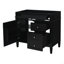 Meuble-lavabo de salle de bain sans lavabo supérieur, armoire de rangement moderne avec 2 tiroirs et un tiroir basculant-238564699-238564702