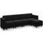 Canapé modulaire rembourré avec repose-pieds-1793970790