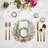 Wreath Flowers Cotton Sateen Dinner Napkins-124988673