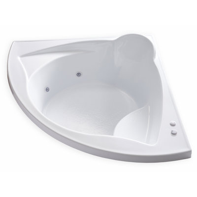 60'' x 60'' Whirlpool Acrylic Bathtub