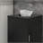 Toilet Paper Cabinet, Small Bathroom Corner Floor Cabinet with Doors and Shelves, Thin Storage Bathroom Organizer-7110615