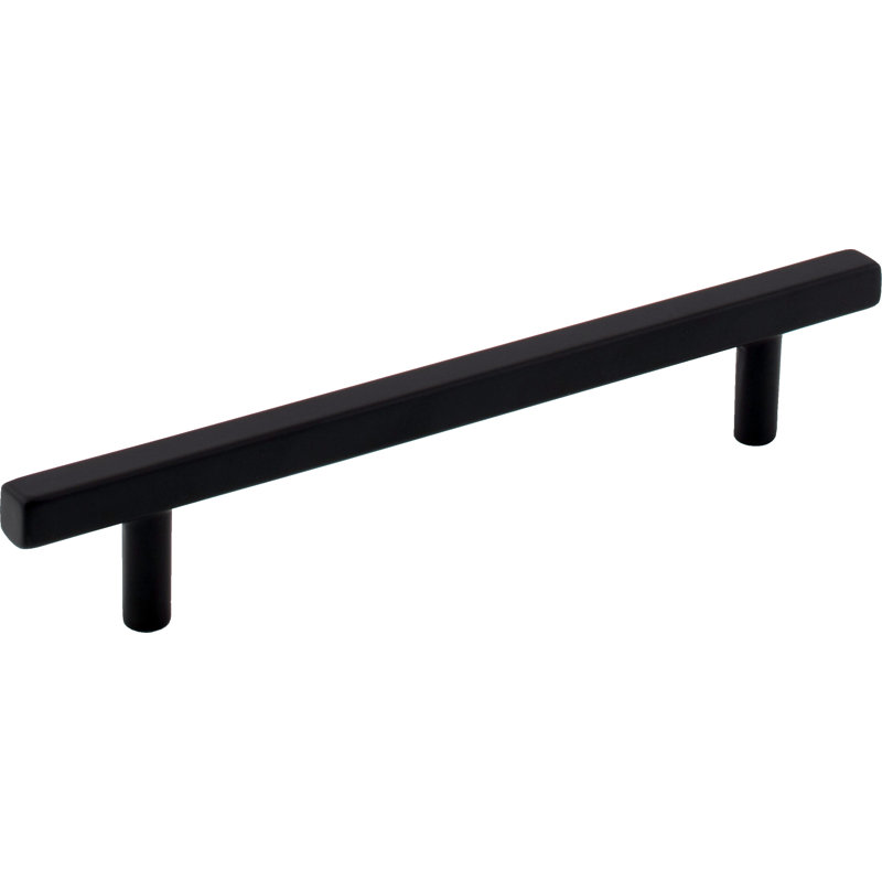 Dominique Bar Pull, 5 1/16", Matte Black