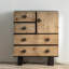 Armoire d'appoint Modern Burlywood