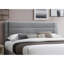 Tête de lit en velours côtelé gris luxueux avec lit de rangement grand format 1pc-1241491643