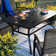 Alyah 6 - Person Metal Patio Dining Set with Rectangular Table