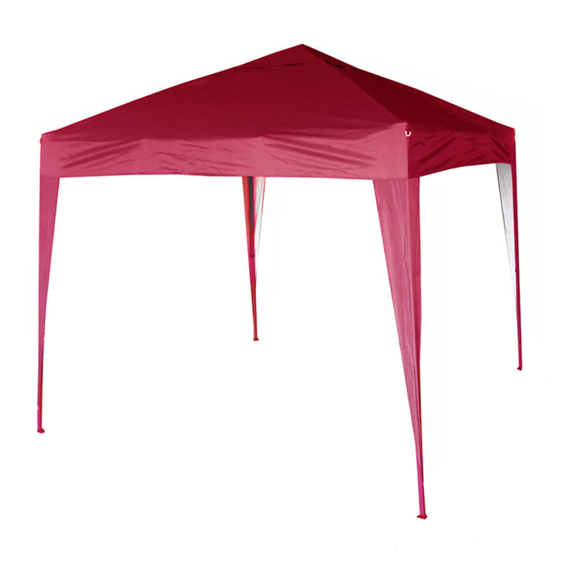 Janvey 2m x 2m Aluminium Pop-Up Gazebo, Red