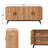 Randolph 4-Door Sideboard 63" Modern Buffet with Rounded Edges