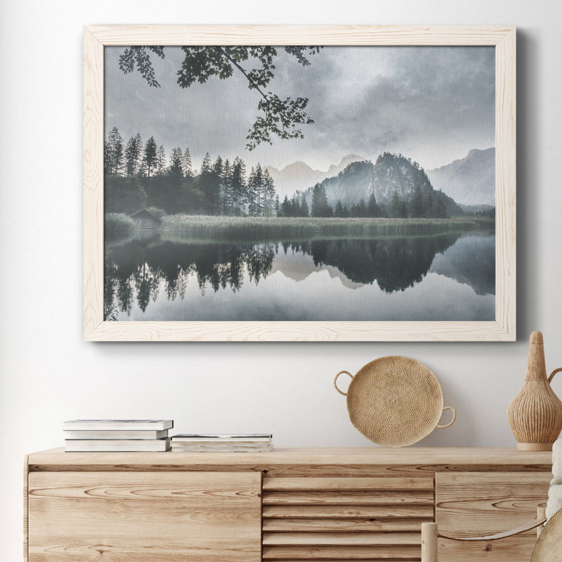 Evening Melody - Reproduction de photo sur toile encadrée, Toile blanche encadrée, H 37,5 po x l 27,5 po x P 1,5 po