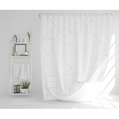 Dimo Polyester Shower Curtain Set