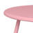 Pink Outdoor Iron Plate Table-1010964409-1010964403