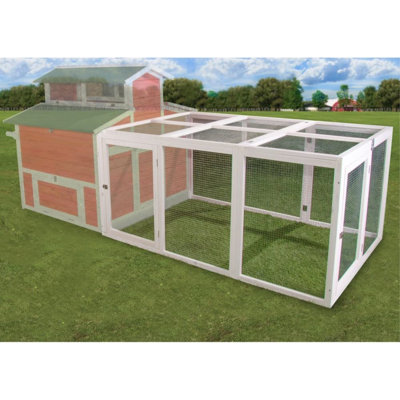 Delvin 18.63 Square Feet Chicken Run For Up To 2 Chickens