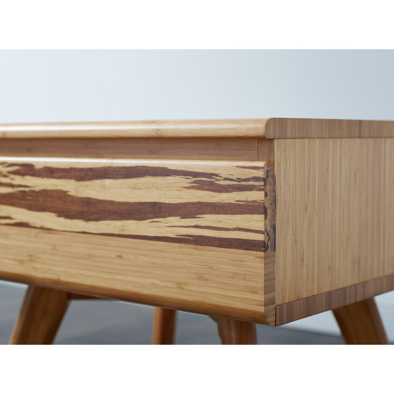 Briarcliff 22'' W Bamboo Nightstand, Beige