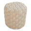Repose-pieds tressé en velours-382337672
