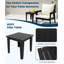 Table basse d'extérieur 2 pièces Hdpe-103313472