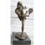 Satue de bronze originale de la joueuse de tennis