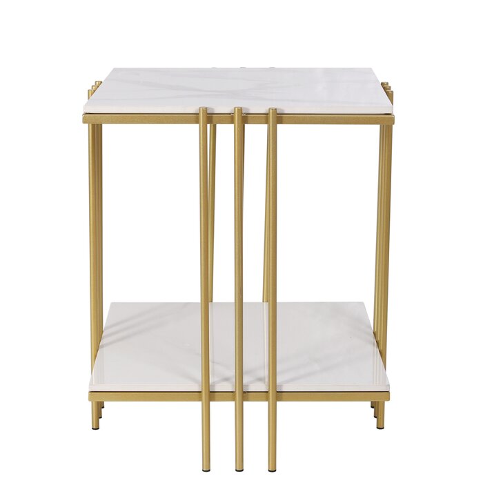 Everly Quinn Ratesha Frame End Table & Reviews | Wayfair