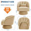 Upholstered Swivel Accent Chair-2033108833