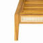 Chaise sans accoudoirs pour l'extérieur, ensemble de 2