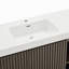 Meuble-lavabo autoportant 48 po avec lavabo, grand meuble-lavabo autoportant pour salle de bain moderne, lavabo en quartz blanc une pièce sans drain ni robinet, KD-125847607-125847609