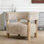 Fauteuil d'appoint rembourré Boucle-487369604