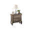 Table de chevet antique avec 2 tiroirs - Table de chevet moderne avec rangement 2 po