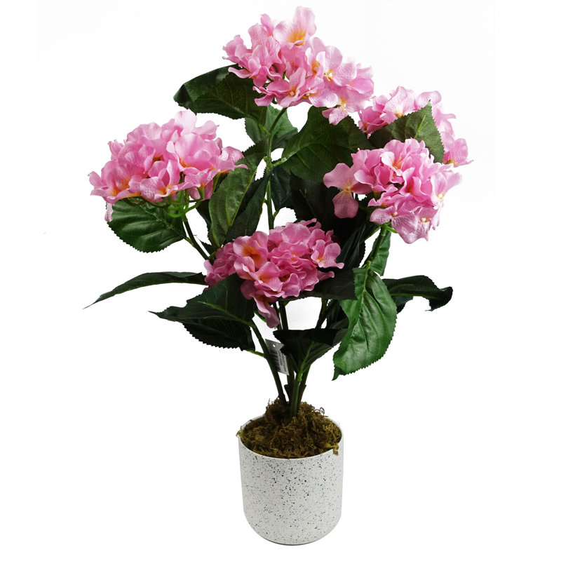 Plastic, Silk Eucalyptus Arrangement in Pot
