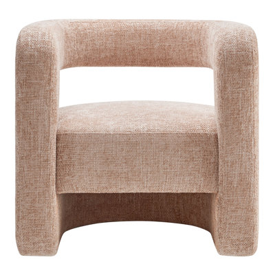 Fauteuil d'appoint en chenille Jaylin