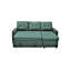 Élégant canapé-lit modulaire en forme de L, bleu, 3 pièces, idéal pour les petits espaces de vie, canapé et pièces confortables-1647594241