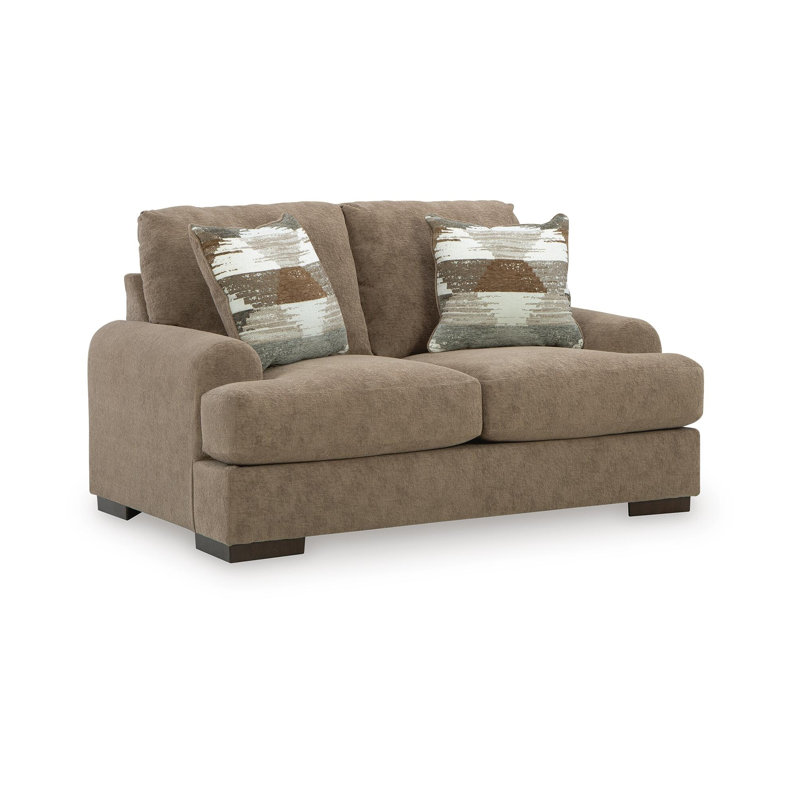 Meadowleaf Loveseat, Brown