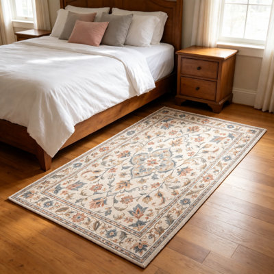 Oriental Floral Area Rug