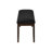 Bench, 48" Rectangular, Dining Room, Hallway, Entryway, Upholstered, Wood, Brown Solid Wood, Black Leather-Look, Transitional-1419922914