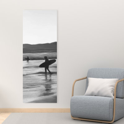 Toile blanche côtière américaine - Surfers Home Decor Art
