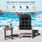 Outdoor 5'' Adirondack Chair,Lounge Chair Seat / Back Cushion-683040833