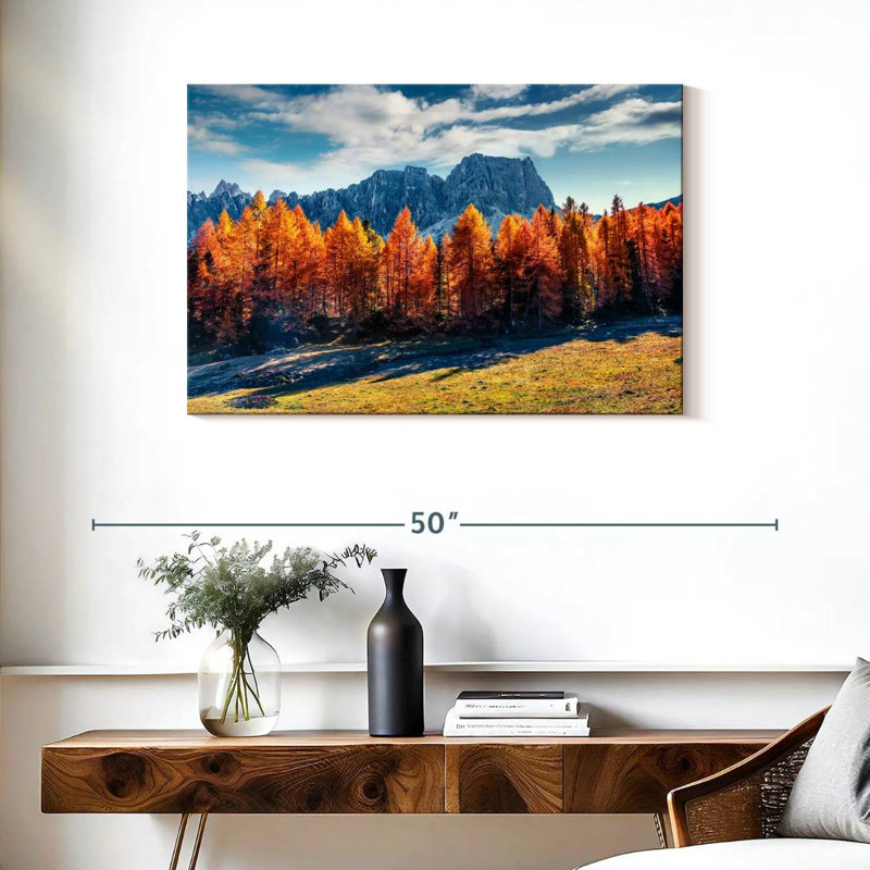 Mélèze d'automne Alvord, H 24 po x l 36 po