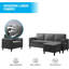 Ensemble de canapé 2 pièces pour la chambre à coucher, canapé-lit 2 pièces pour le salon, ensemble de canapé en forme de L à 3 places avec fauteuil, canapé modulaire moderne avec rangement pour méridienne et petit espace-1558008919
