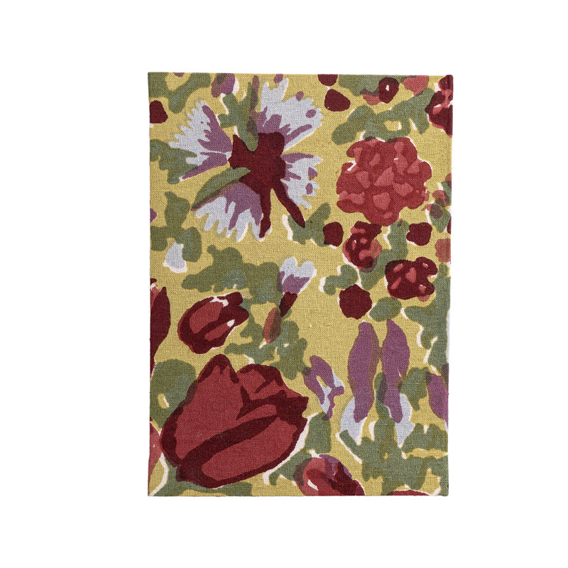 Livre décoratif Jardin, Rouge / Vert