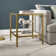 Hera Glass End Table with Storage