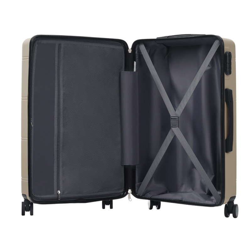 Ensemble de 6 valises, H 29,5 po x l 18,1 po x P 11 po, khaki