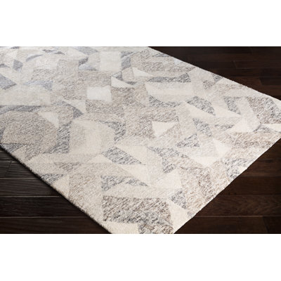 Chaput Hand Tufted Geometric Indoor Rug