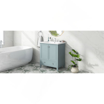 Meuble-lavabo élégant avec rangement fonctionnel et matériaux de qualité supérieure