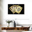 Poker Spade - 3 pièces sur toile tendue-1732056551
