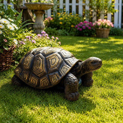 Statue de jardin de tortue