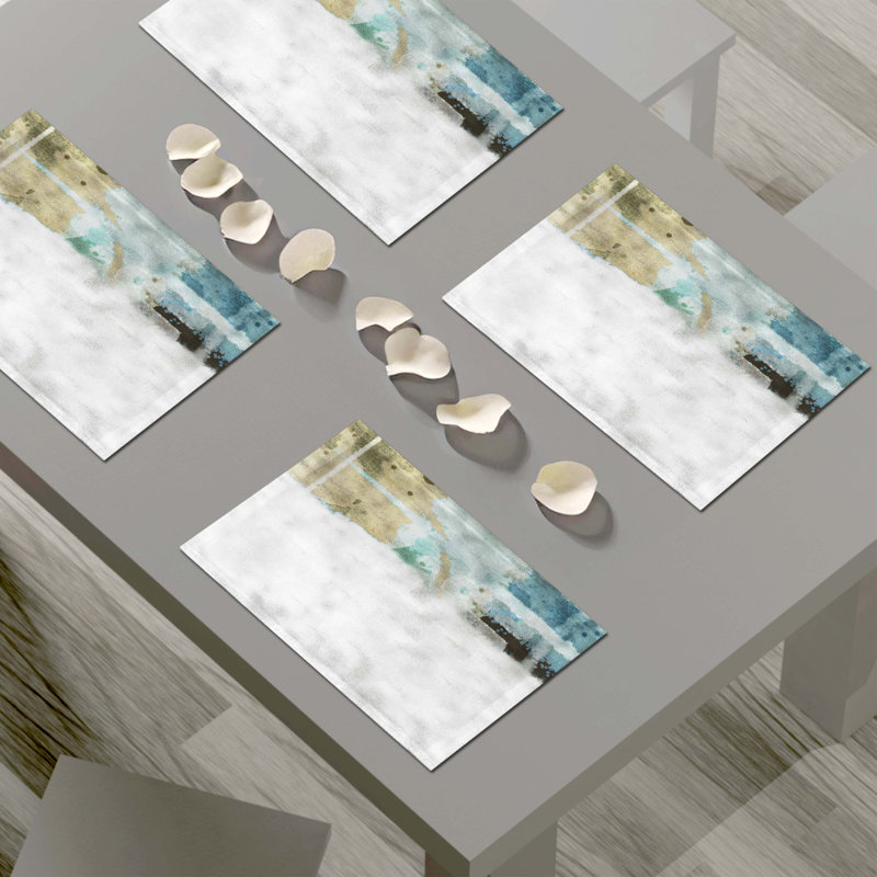 Napperon abstrait en polyester