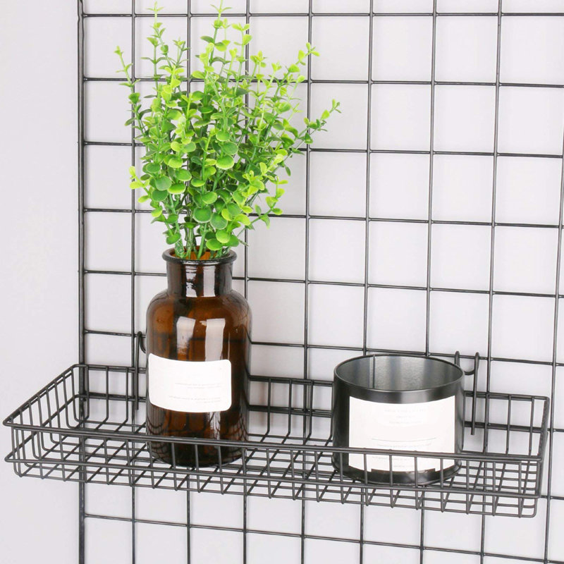 Elegant Black Decorative Metal Wall Accessory, 15.8 x 3.5 x 4.3 Inches | 100% Durable Metal Construction | Stylish Home Decor for Living Room, Bedroom, or Office | Unique Design Enhances Any Space