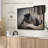 " Lounging Black Panther Canvas Print "-101456675