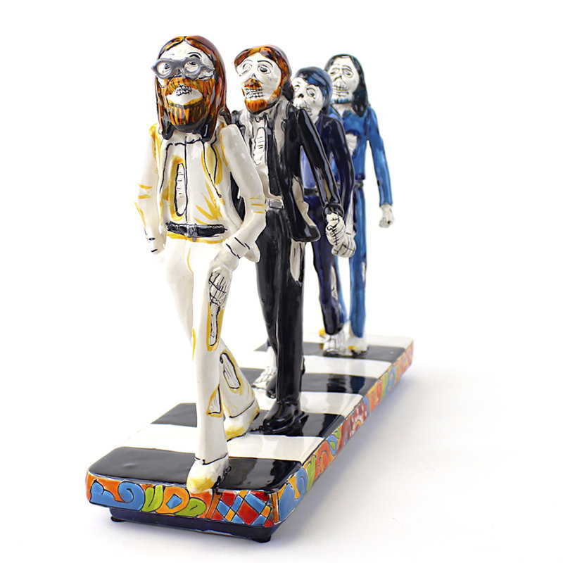Sculpture Beatles Crossing Over