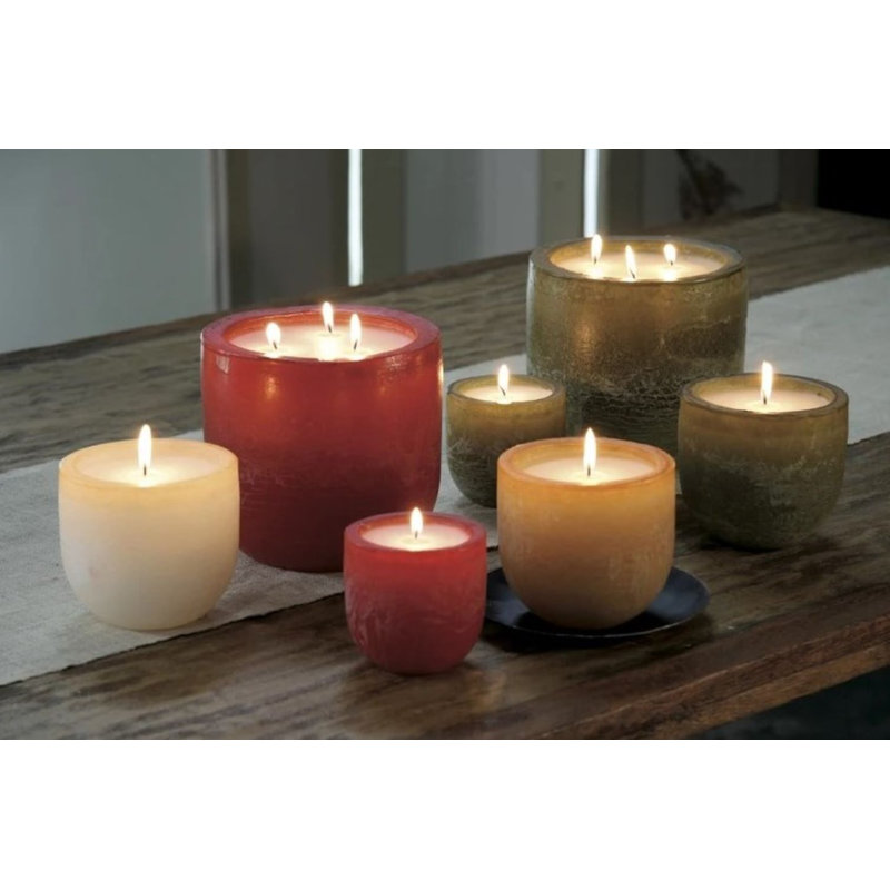 Bougie d'innovation, H 4 po x l 4,25 po x P 4,25 po, Cassonade