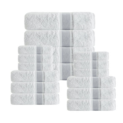 Amair Turkish Cotton Plush Jacquard Mulit-Size Set